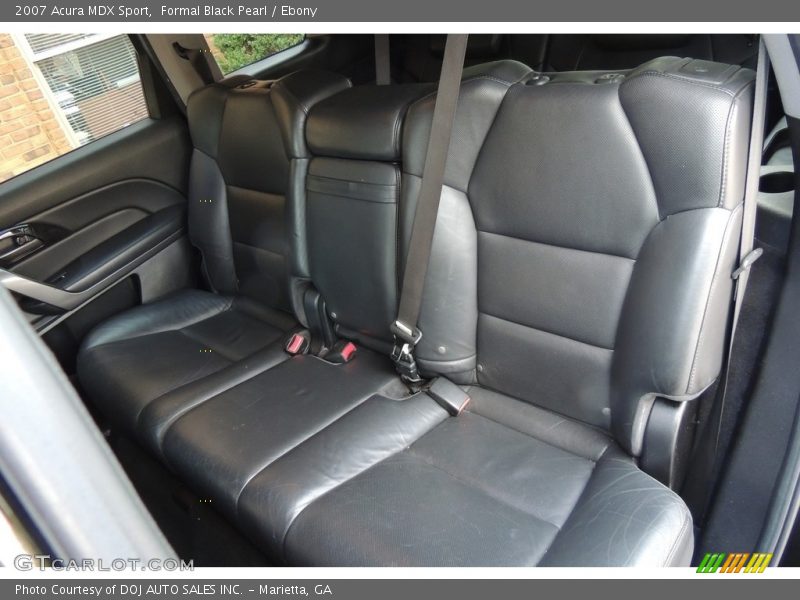 Formal Black Pearl / Ebony 2007 Acura MDX Sport