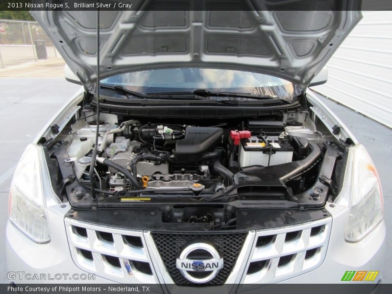 Brilliant Silver / Gray 2013 Nissan Rogue S