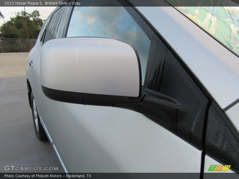 Brilliant Silver / Gray 2013 Nissan Rogue S