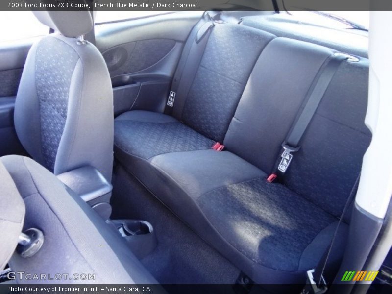 French Blue Metallic / Dark Charcoal 2003 Ford Focus ZX3 Coupe