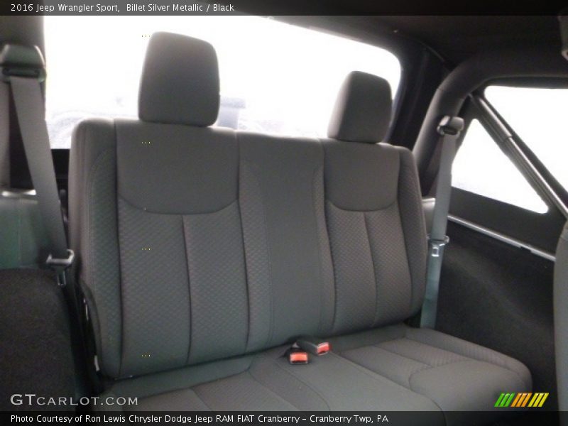 Billet Silver Metallic / Black 2016 Jeep Wrangler Sport