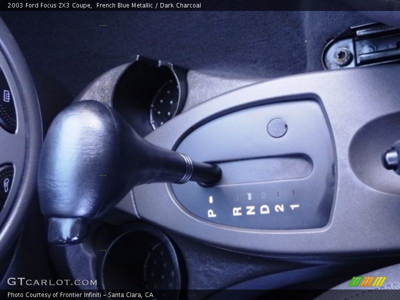 French Blue Metallic / Dark Charcoal 2003 Ford Focus ZX3 Coupe