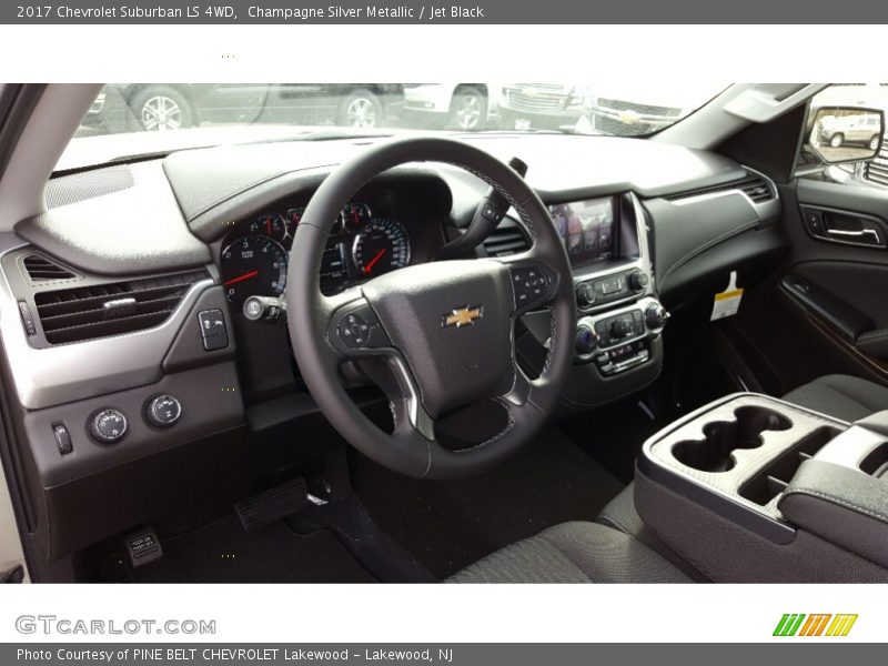 Dashboard of 2017 Suburban LS 4WD