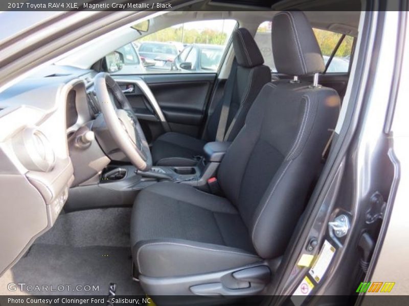 Magnetic Gray Metallic / Black 2017 Toyota RAV4 XLE