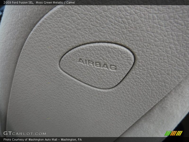 Moss Green Metallic / Camel 2009 Ford Fusion SEL