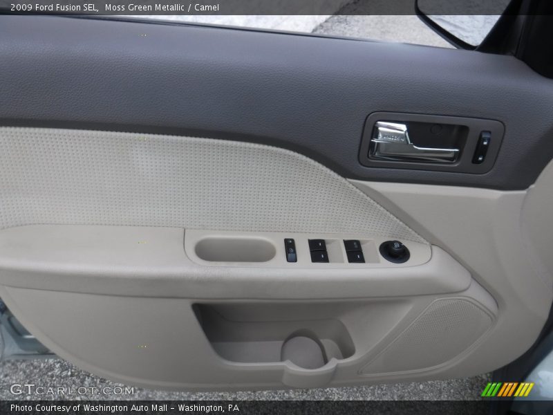 Moss Green Metallic / Camel 2009 Ford Fusion SEL