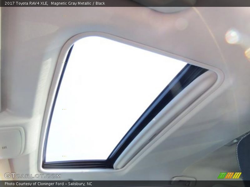 Magnetic Gray Metallic / Black 2017 Toyota RAV4 XLE