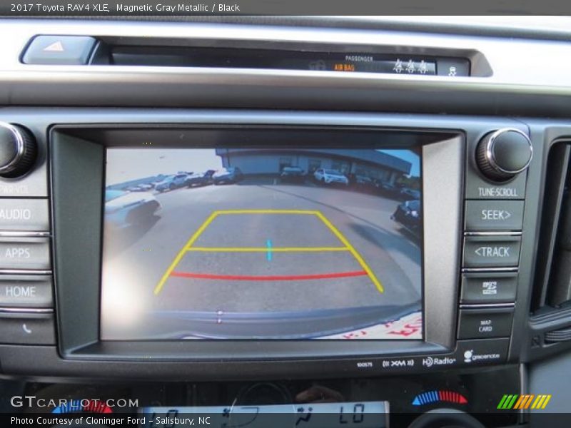 Magnetic Gray Metallic / Black 2017 Toyota RAV4 XLE