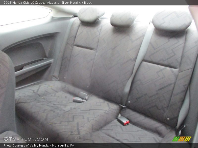 Alabaster Silver Metallic / Black 2013 Honda Civic LX Coupe