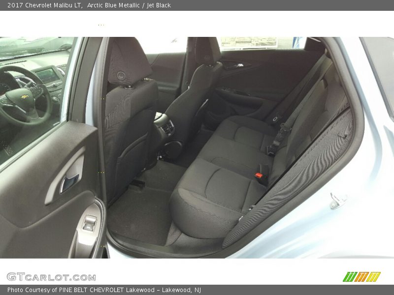 Arctic Blue Metallic / Jet Black 2017 Chevrolet Malibu LT