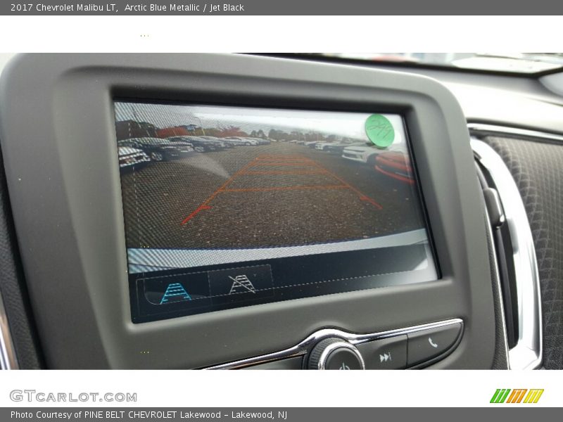 Arctic Blue Metallic / Jet Black 2017 Chevrolet Malibu LT
