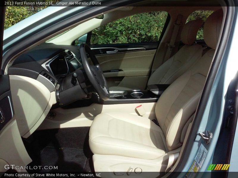 Ginger Ale Metallic / Dune 2013 Ford Fusion Hybrid SE