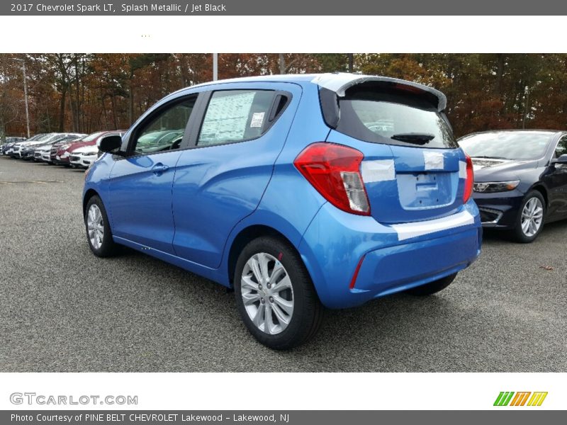 Splash Metallic / Jet Black 2017 Chevrolet Spark LT