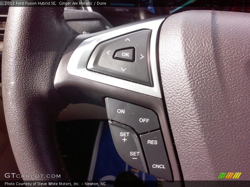 Ginger Ale Metallic / Dune 2013 Ford Fusion Hybrid SE