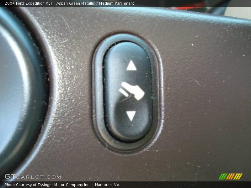 Aspen Green Metallic / Medium Parchment 2004 Ford Expedition XLT