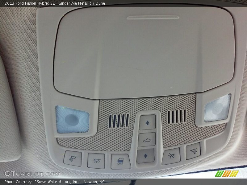 Ginger Ale Metallic / Dune 2013 Ford Fusion Hybrid SE