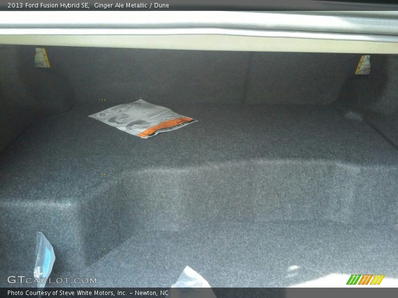 Ginger Ale Metallic / Dune 2013 Ford Fusion Hybrid SE