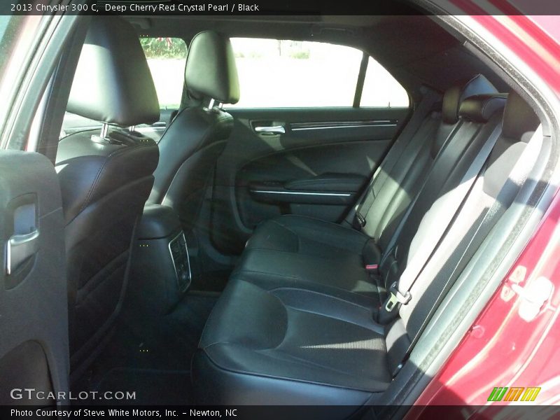 Deep Cherry Red Crystal Pearl / Black 2013 Chrysler 300 C