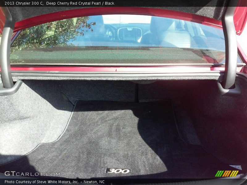Deep Cherry Red Crystal Pearl / Black 2013 Chrysler 300 C