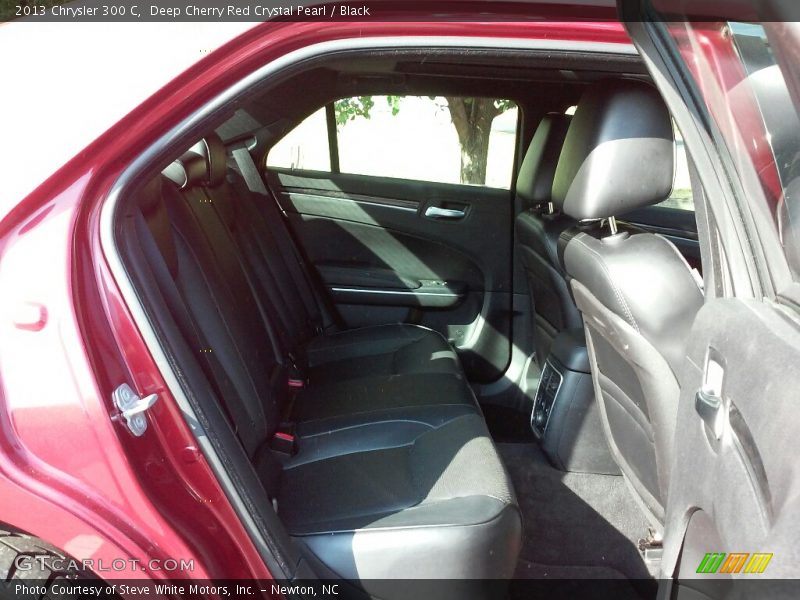 Deep Cherry Red Crystal Pearl / Black 2013 Chrysler 300 C
