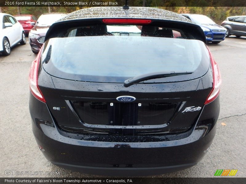Shadow Black / Charcoal Black 2016 Ford Fiesta SE Hatchback