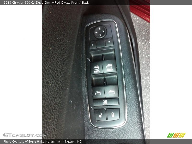 Deep Cherry Red Crystal Pearl / Black 2013 Chrysler 300 C