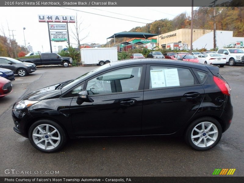 Shadow Black / Charcoal Black 2016 Ford Fiesta SE Hatchback