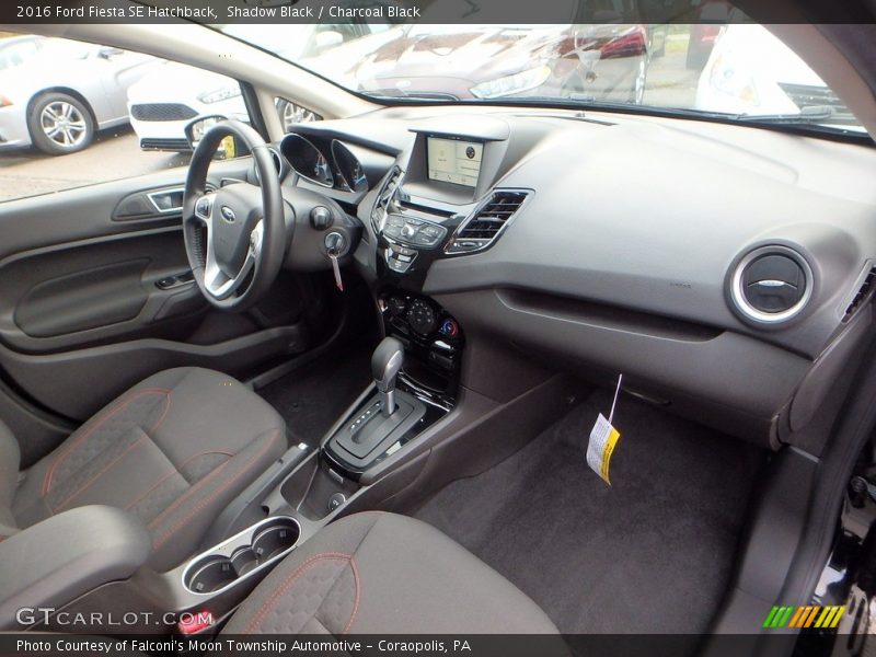 Shadow Black / Charcoal Black 2016 Ford Fiesta SE Hatchback