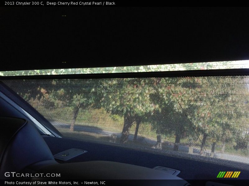 Deep Cherry Red Crystal Pearl / Black 2013 Chrysler 300 C