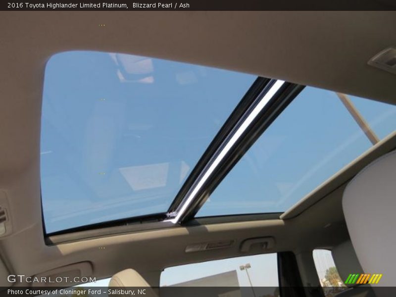 Blizzard Pearl / Ash 2016 Toyota Highlander Limited Platinum