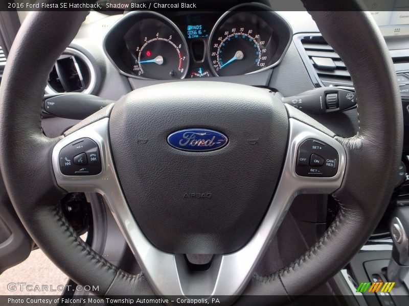 Shadow Black / Charcoal Black 2016 Ford Fiesta SE Hatchback