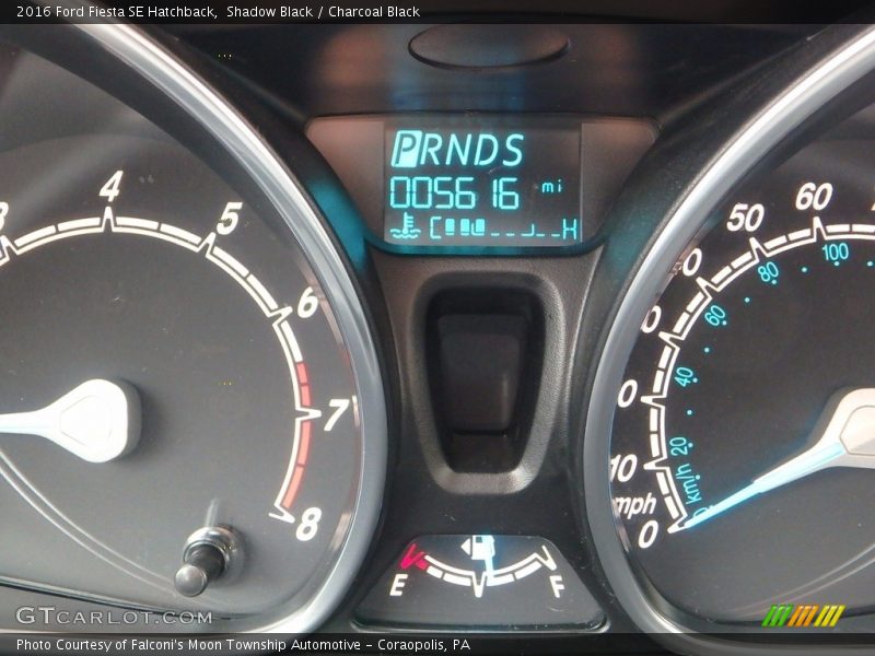 Shadow Black / Charcoal Black 2016 Ford Fiesta SE Hatchback
