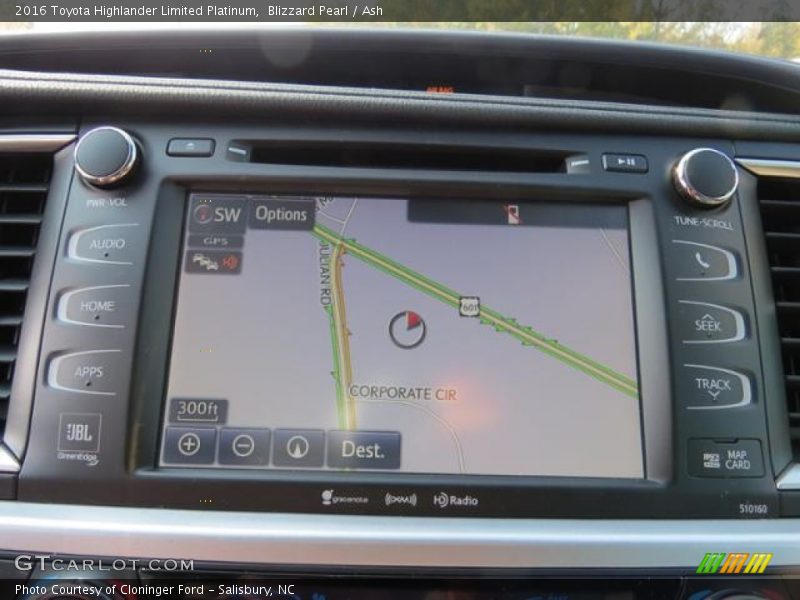 Blizzard Pearl / Ash 2016 Toyota Highlander Limited Platinum