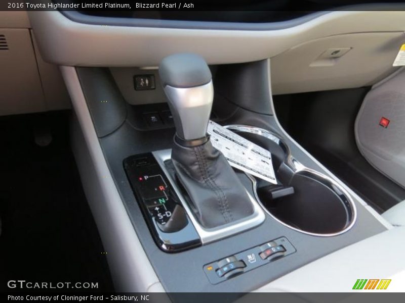 Blizzard Pearl / Ash 2016 Toyota Highlander Limited Platinum