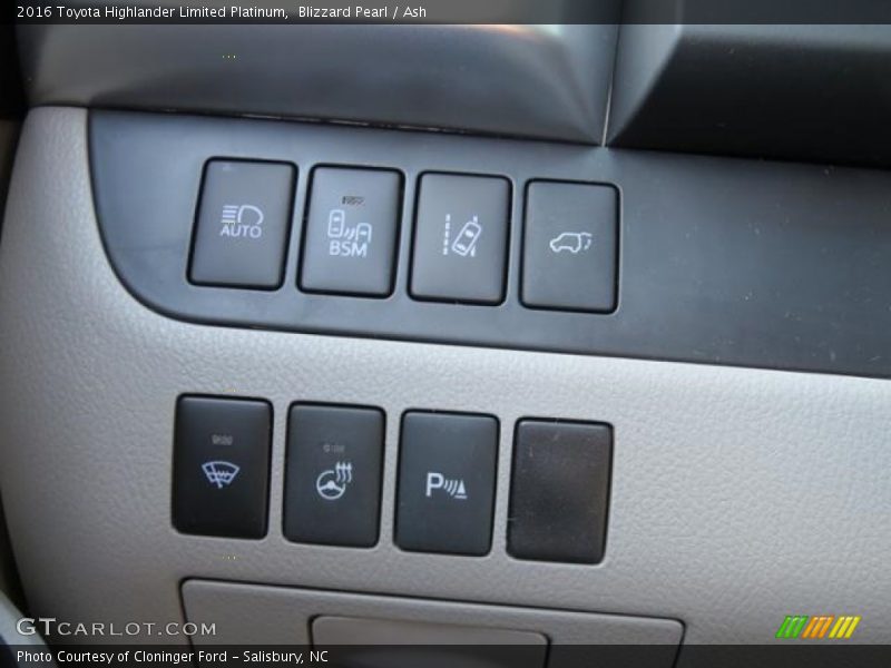 Blizzard Pearl / Ash 2016 Toyota Highlander Limited Platinum
