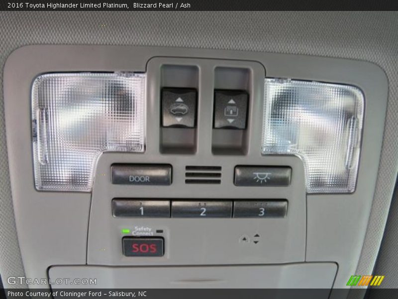 Blizzard Pearl / Ash 2016 Toyota Highlander Limited Platinum
