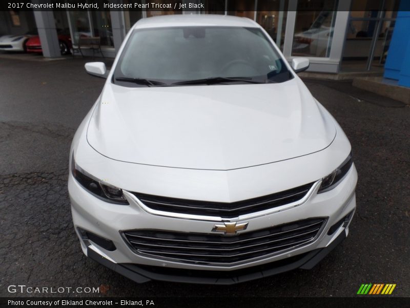 Iridescent Pearl Tricoat / Jet Black 2017 Chevrolet Malibu Hybrid