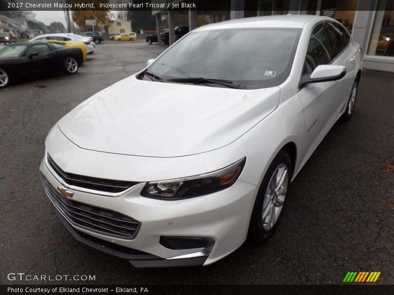 Iridescent Pearl Tricoat / Jet Black 2017 Chevrolet Malibu Hybrid