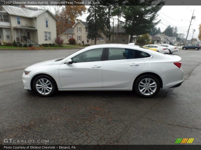 Iridescent Pearl Tricoat / Jet Black 2017 Chevrolet Malibu Hybrid