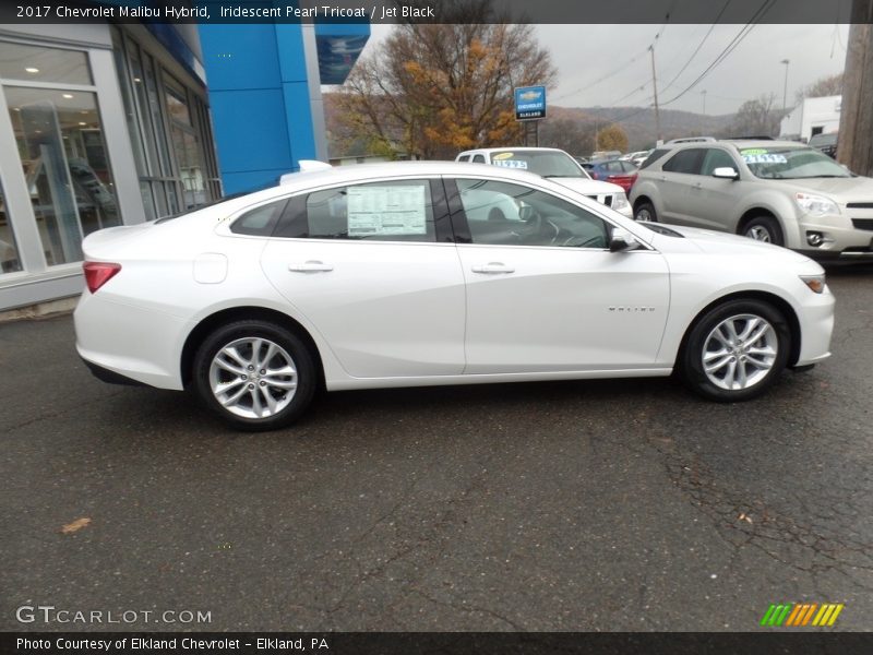 Iridescent Pearl Tricoat / Jet Black 2017 Chevrolet Malibu Hybrid