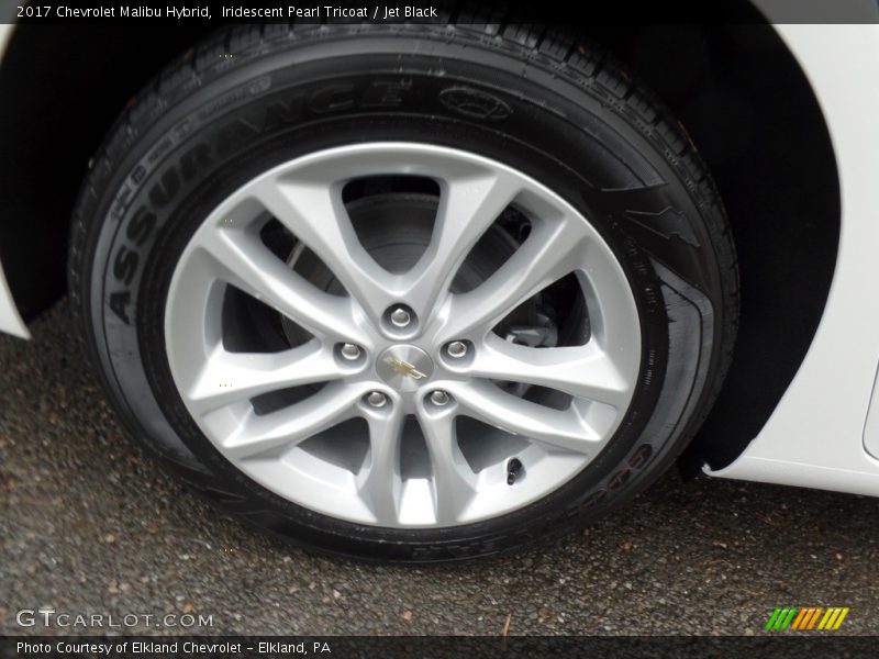 Iridescent Pearl Tricoat / Jet Black 2017 Chevrolet Malibu Hybrid