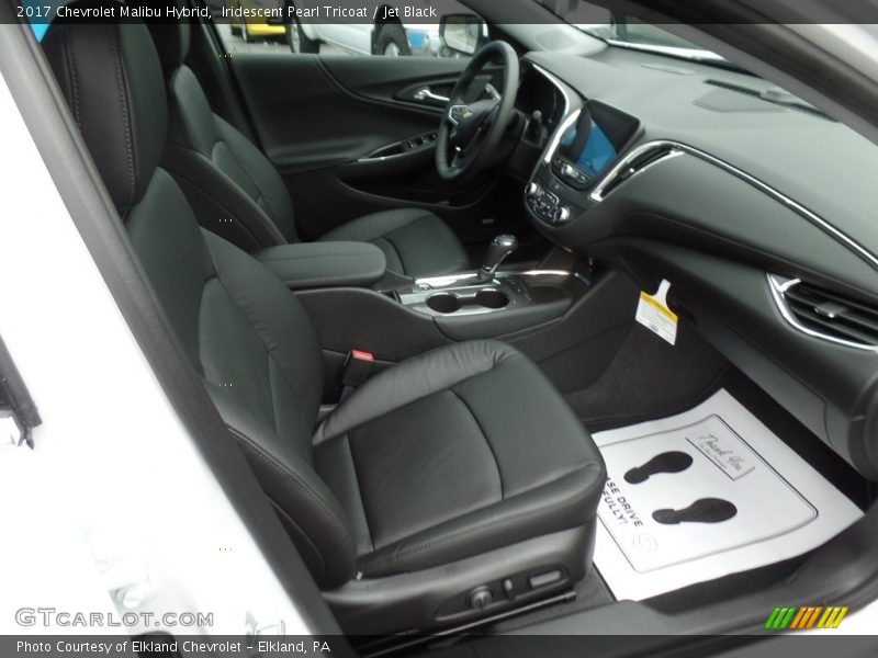  2017 Malibu Hybrid Jet Black Interior