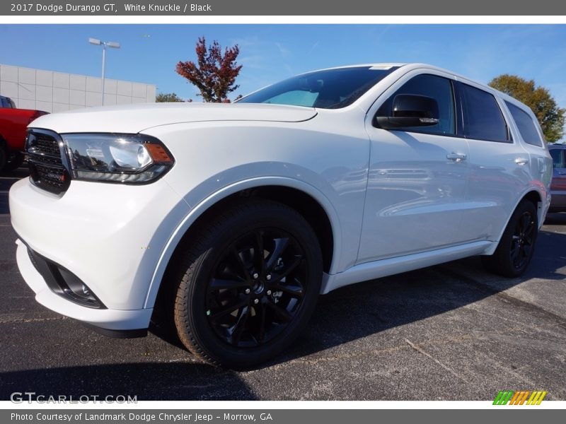 White Knuckle / Black 2017 Dodge Durango GT