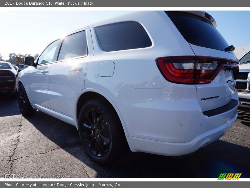 White Knuckle / Black 2017 Dodge Durango GT