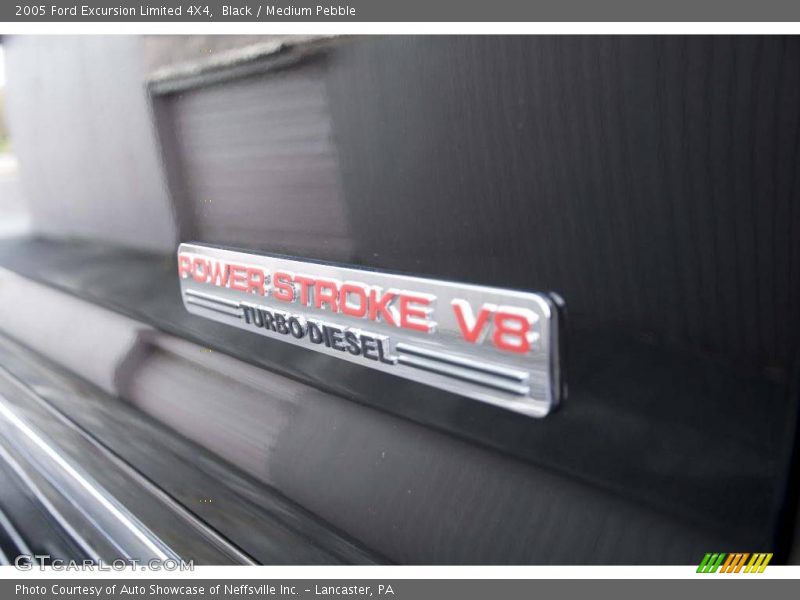 Black / Medium Pebble 2005 Ford Excursion Limited 4X4