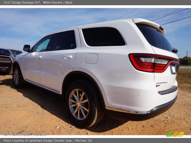White Knuckle / Black 2017 Dodge Durango SXT