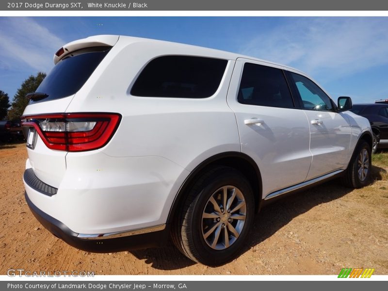 White Knuckle / Black 2017 Dodge Durango SXT