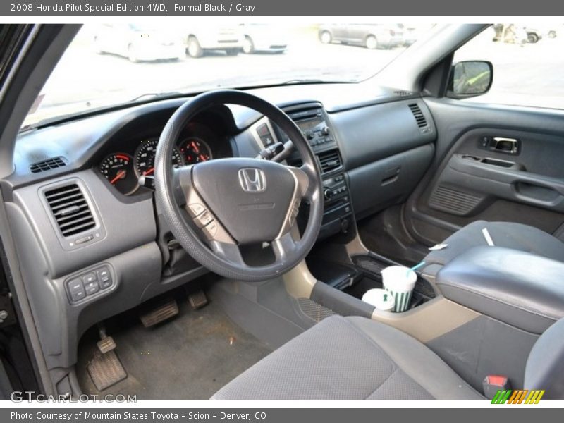 Formal Black / Gray 2008 Honda Pilot Special Edition 4WD