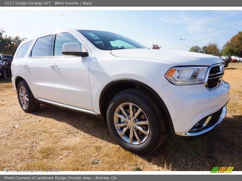White Knuckle / Black 2017 Dodge Durango SXT