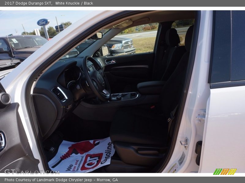 White Knuckle / Black 2017 Dodge Durango SXT